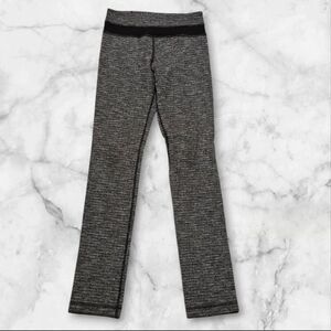 Lululemon Size 6 Skinny Groove Pant Tweed Gray